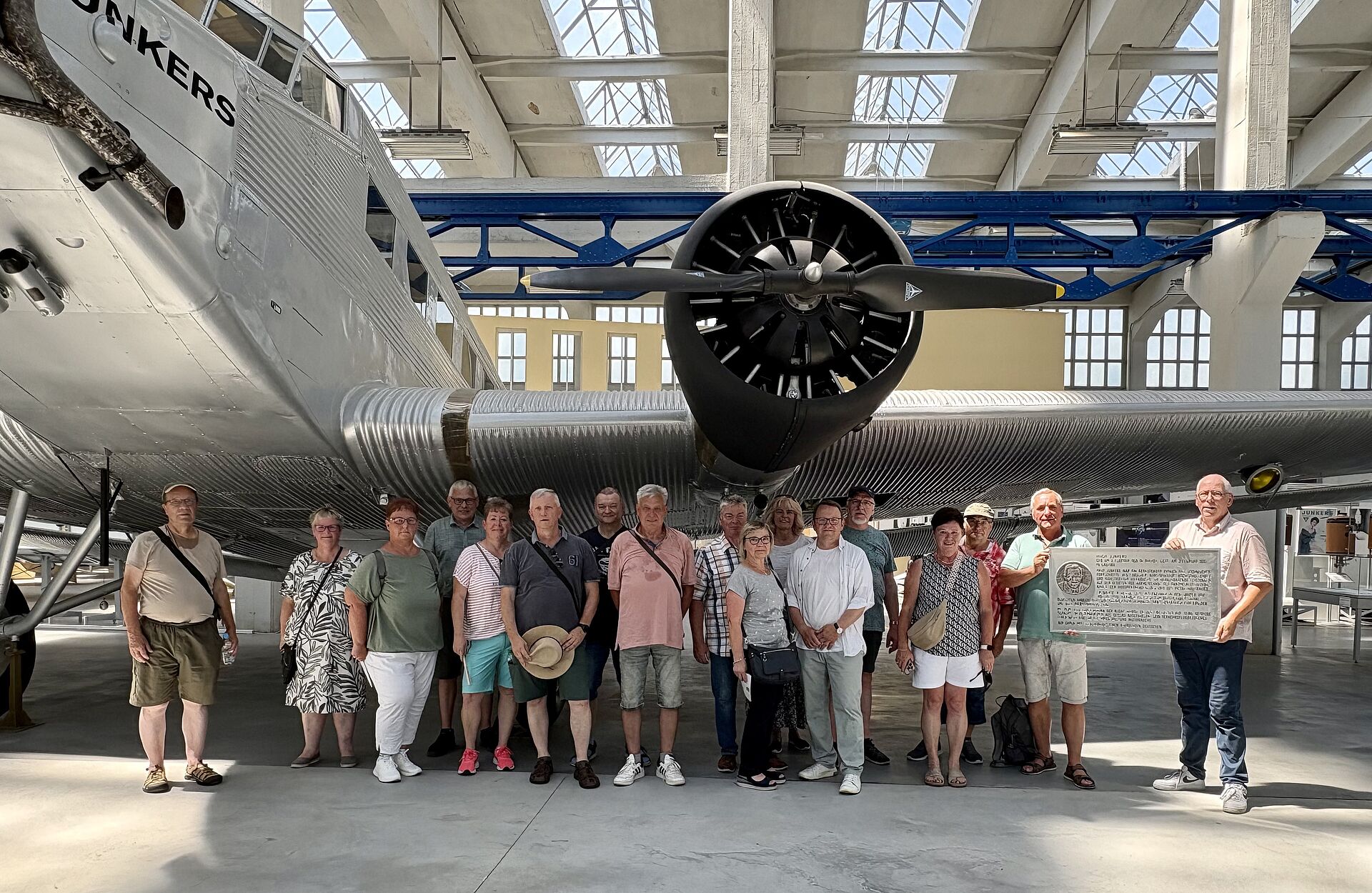 Burg: Besuch im Junkers Museum
