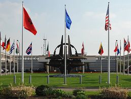 Das Nato Hauptquartier in Brüssel. Foto: Nato
