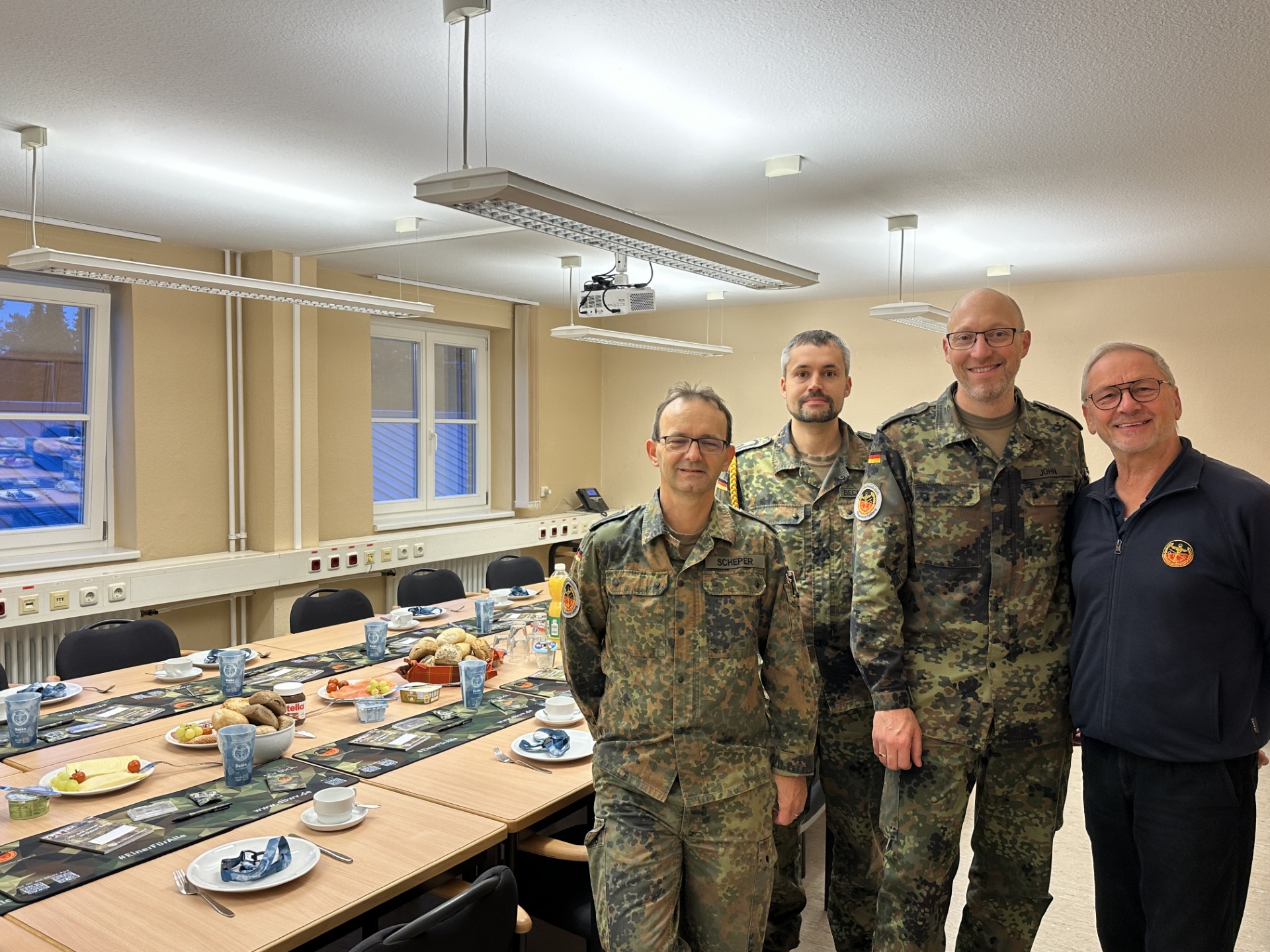 „Spießfrühstück“ in Faßberg