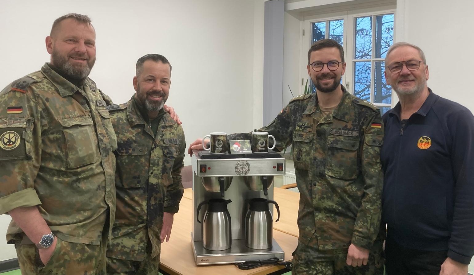 Der Aufbau hat begonnen