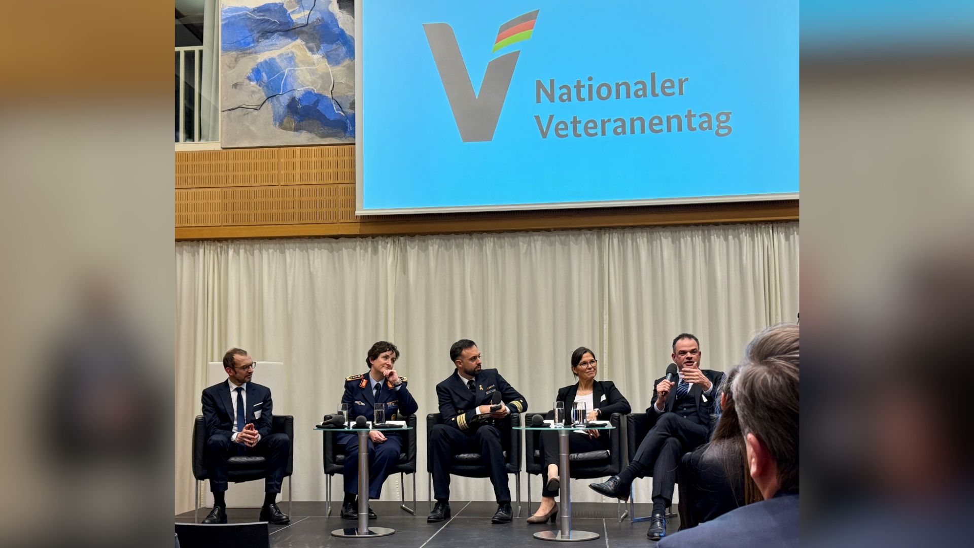 Berlin: Parlamentarischer Abend zum Thema Veteranen