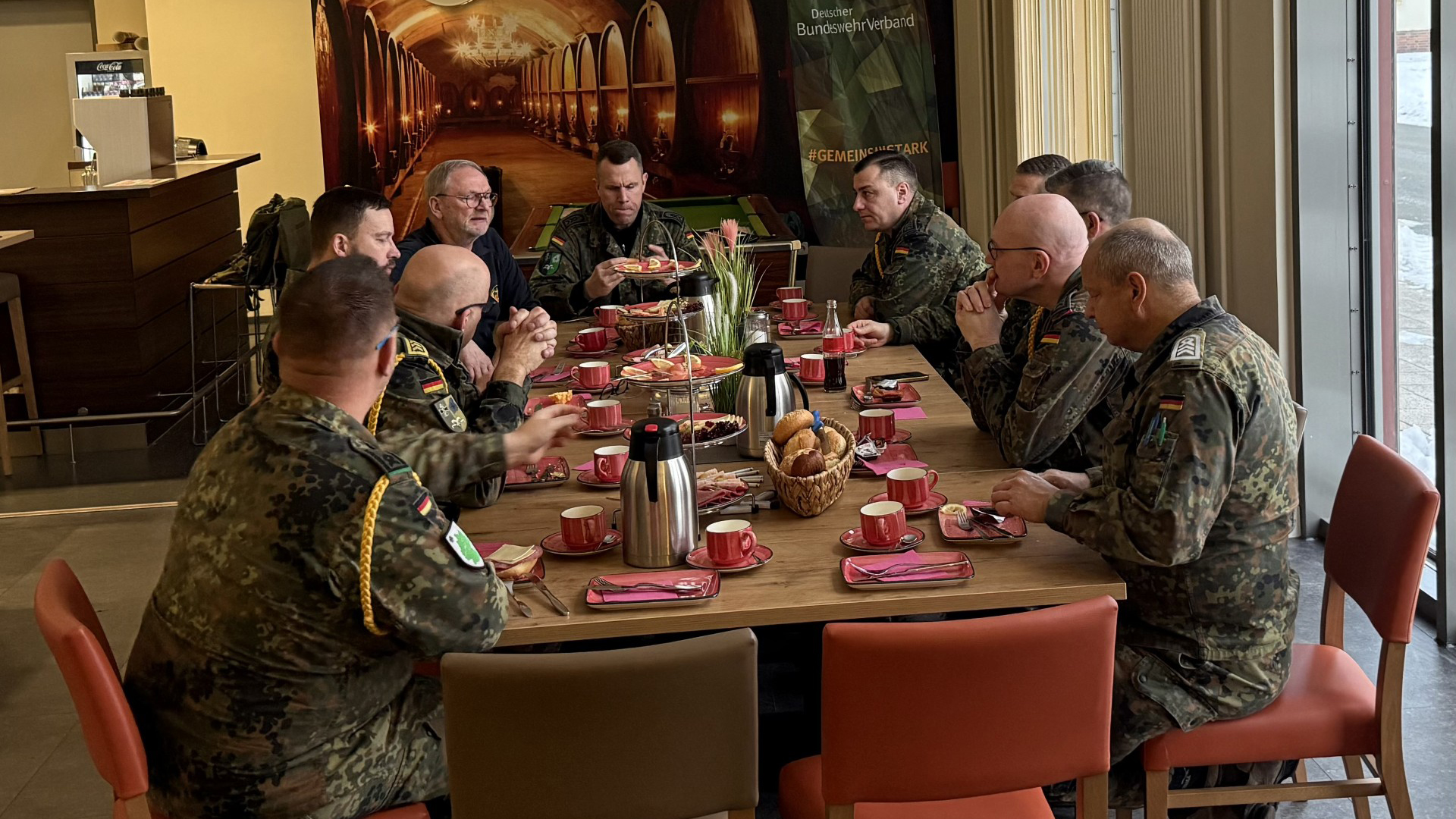 „Spießfrühstück“ in Lohheide