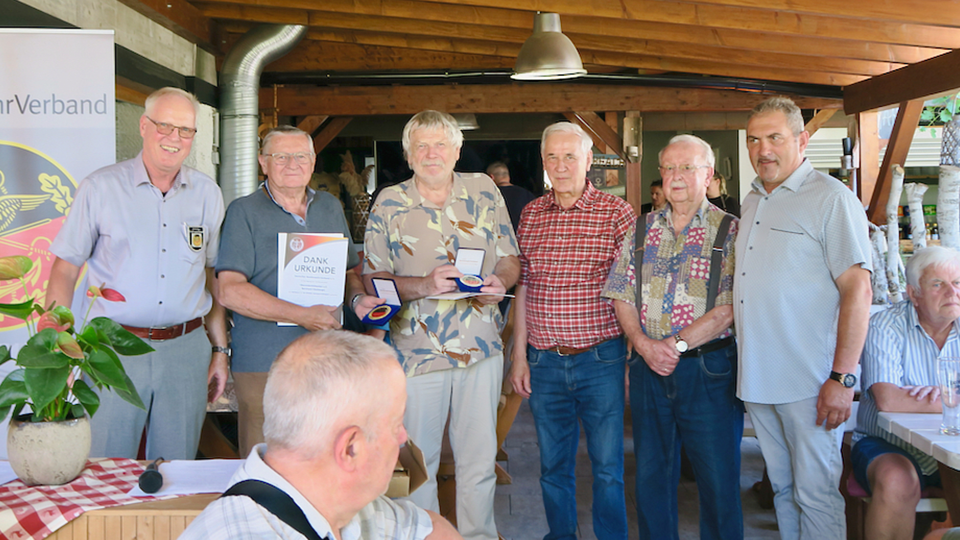 Sommerfest der Kameradschaft ERH Erding/Freising mit zahlreichen Ehrungen