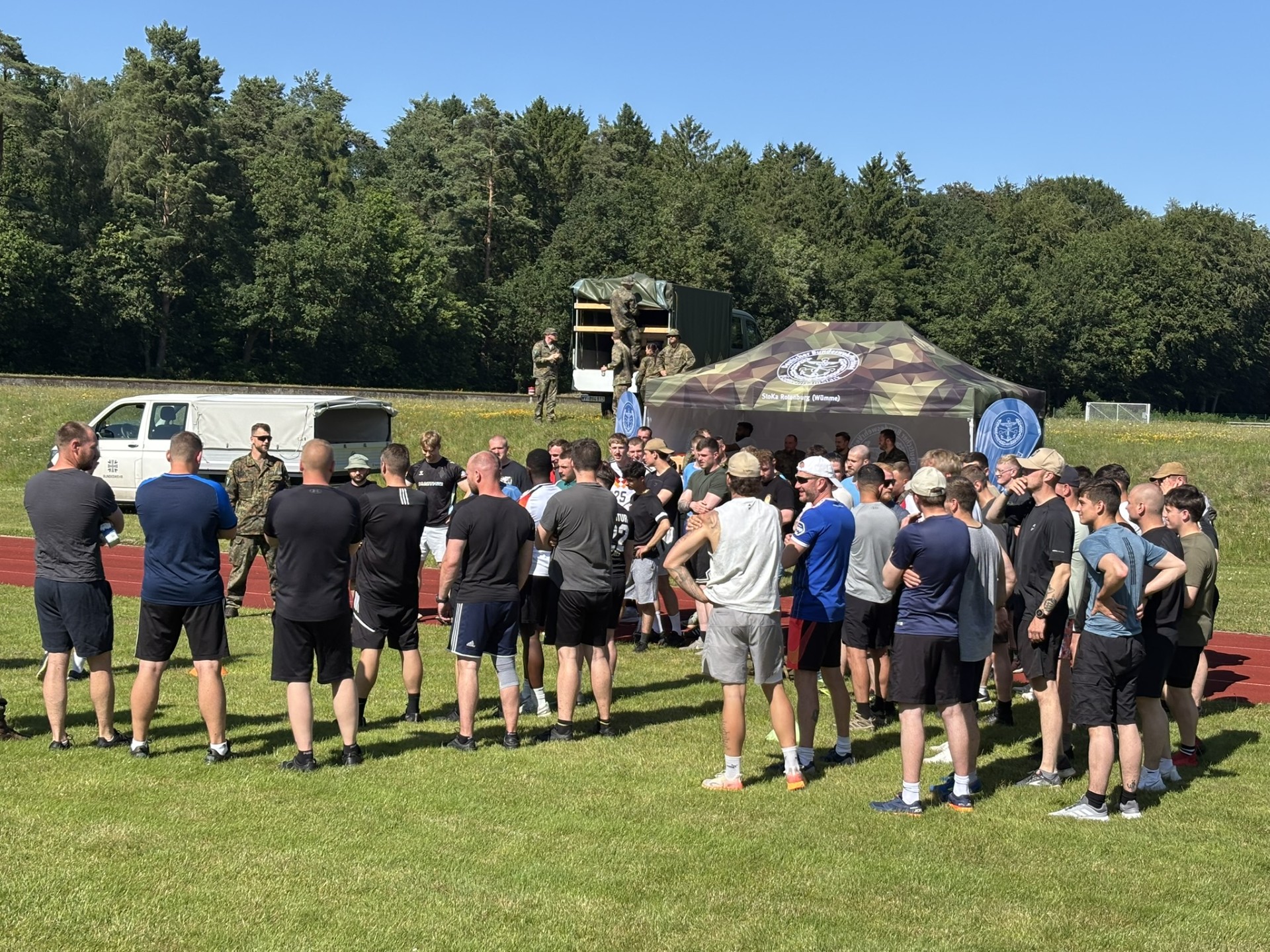 Sportfest beim Jägerbataillons 91
