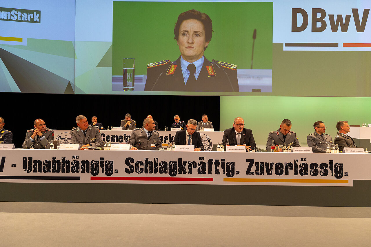 Tag 1- Impressionen der Hauptversammlung 2025. Foto: DBwV/Yann Bombeke