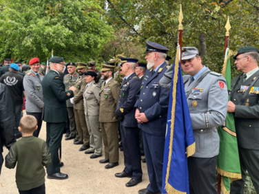 Deutsche Soldaten der Abordnung aus Brunssum/Belgien. Foto: DBwV