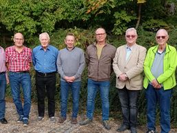 Die Kameradschaft ERH Walldürn führt nun Jörn Fuhry (3.v.r.) als neuer Vorsitzender mit einem Vorstand aus erfahrenen Mandatsträgern an. Foto: Jörg B. Heuduck