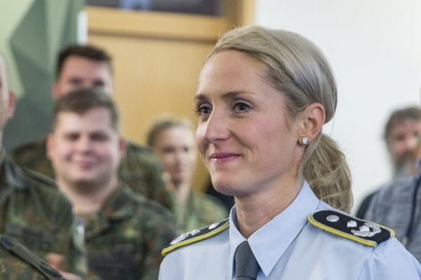 Oberstleutnant Anne Bressem: Aus Überzeugung Soldatin und Sozialdemokratin. Foto: privat
