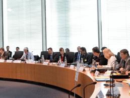 Der Ausschuss für Inneres hat sich heute mit dem BesStMG befasst. Archivfoto: Deutscher Bundestag/Achim Melde