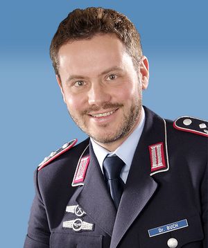 Der Vorsitzende Luftwaffe, Oberstleutnant i.G. Detlef Buch