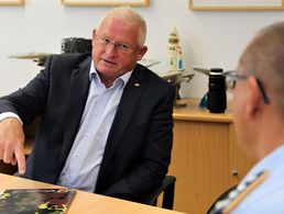 Der Vorsitzende des Fachbereichs Beteiligungsrechte im DBwV-Bundesvorstand, Oberstabsfeldwebel a.D. Andreas Hubert. Foto: DBwV