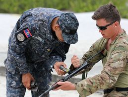 Mitglieder der amerikanischen Nationalgarde trainieren in Florida, USA, für den Ernstfall. Foto: Flickr/The National Guard