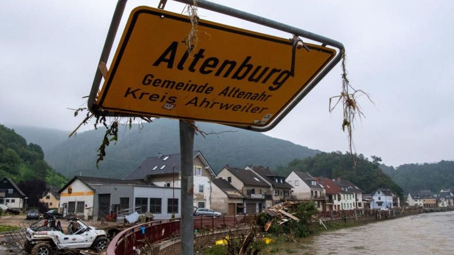 Die Zerstörungen durch das Hochwasser, so wie hir in Altenburg, sind kaum mit Worten zu beschreiben. Foto: Gasper