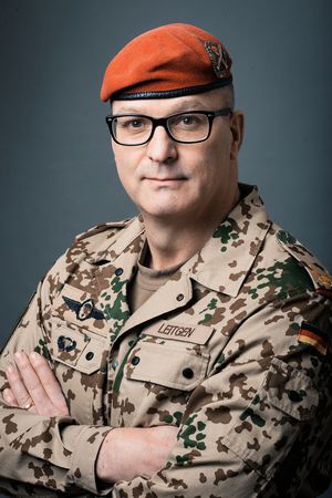 Brigadegeneral René Leitgen. Foto: Florian Liedel