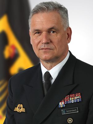 Der neue Inspekteur Marine: Vizeadmiral Kay-achim Schönbach. Foto: PIZ Marine