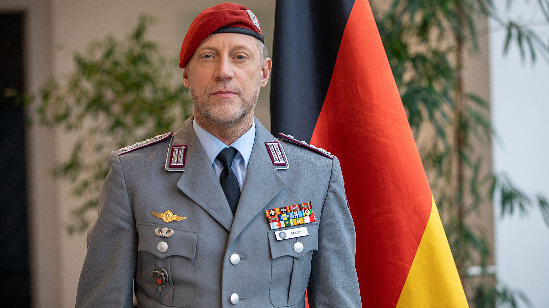Oberst Stephan Saalow führt das Fähigkeitskommando seit fast eineinhalb Jahren. Foto: BMVg/Vasco Wienandt