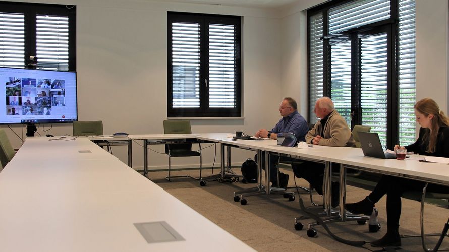 Startschuss zum digitalen Dialog für alle DBwV-Mitglieder, für Themen der Beteiligungsgremien in der Bundeswehr. Foto: DBwV/Hahn