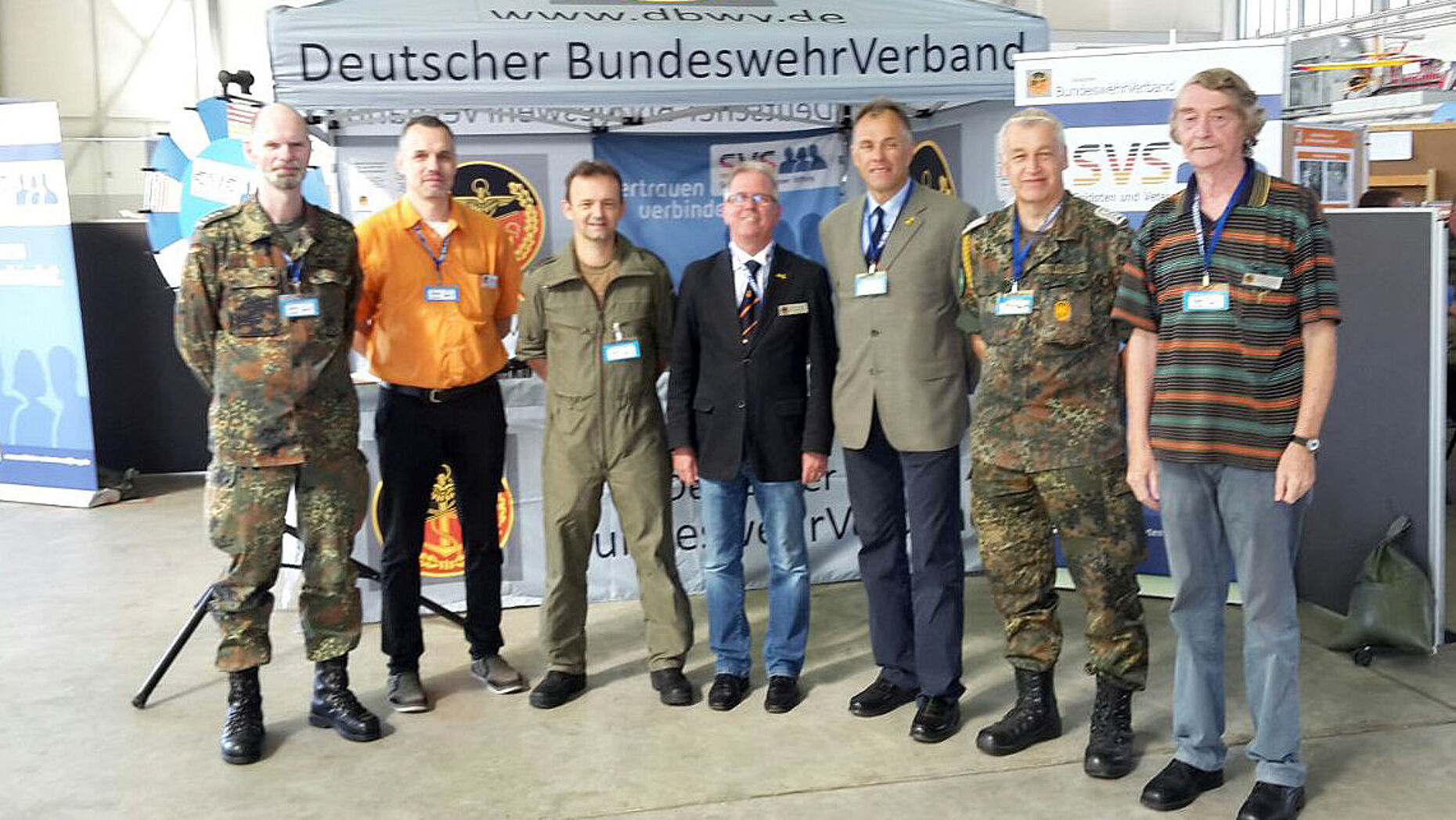 Der Vorstand der Faßberger Standortkameradschaft (Foto: DBwV/LV Nord)