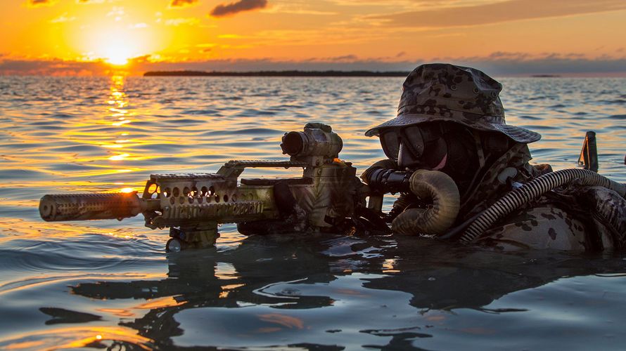 Ein Kampfschwimmer des Kommandos Spezialkräfte der Marine (KSM). Der DBwV wird weiterhin auf die Einhaltung der Trendwenden pochen Foto: Bundeswehr/Andrea Bienert