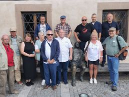 In diesem Jahr führte die Bildungsreise der KERH Bad Salzungen ins Waffenmuseum nach Suhl. Foto: Hagen Hildwein
