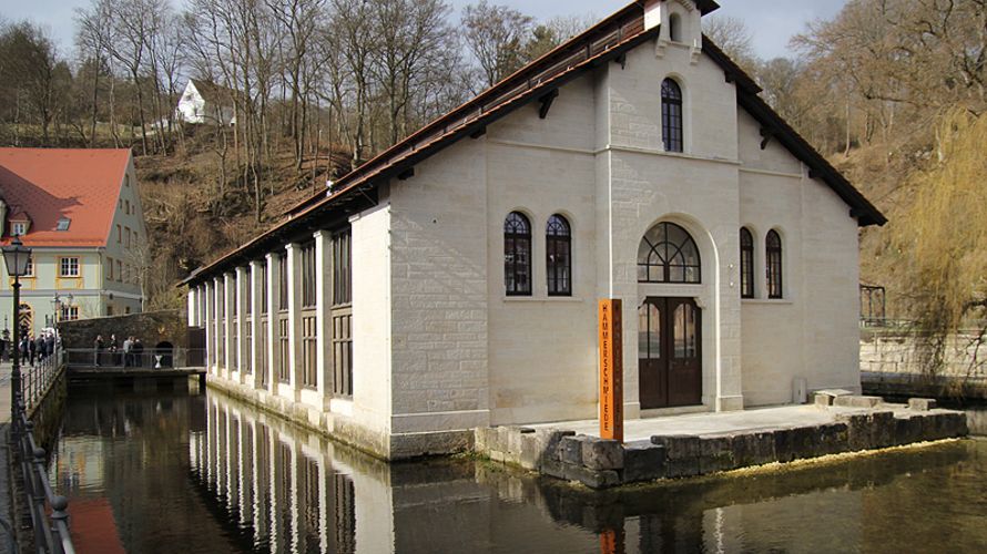 Die historische Hammerschmiede in Königsbronn.