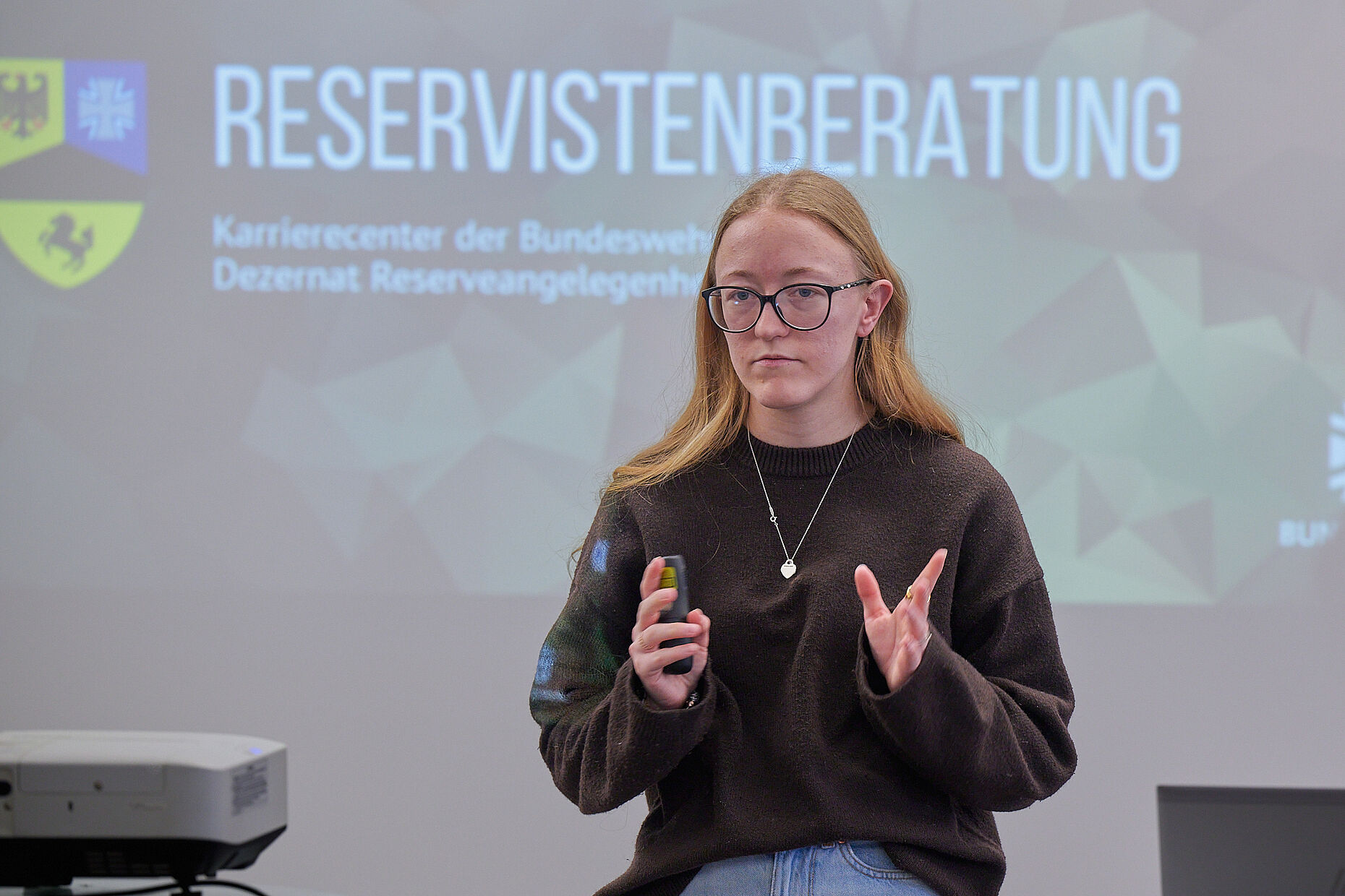 Victoria Wilhelm vom KarrC Stuttgart beleuchtete das Thema Reserve intensiv. Foto: IK