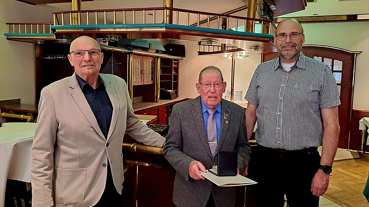 Von links: Stark, von Ehrenkrook und Scholz