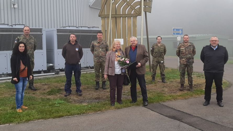 Überall vertritt der DBwV die Interessen der Menschen in der Bundeswehr, so auch auf der höchsten linksrheinischen Erhebung in Deutschland – dem Erbeskopf. Foto: sTruKa Erbeskopf