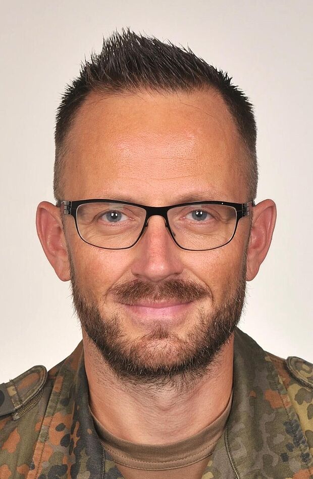 Oberstabsfeldwebel Jan Hecht hatte die Idee für den Preis. Foto: privat