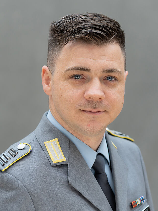 Oberstabsgefreiter Marcus Meissner, stellvertretender Bundesvorsitzender