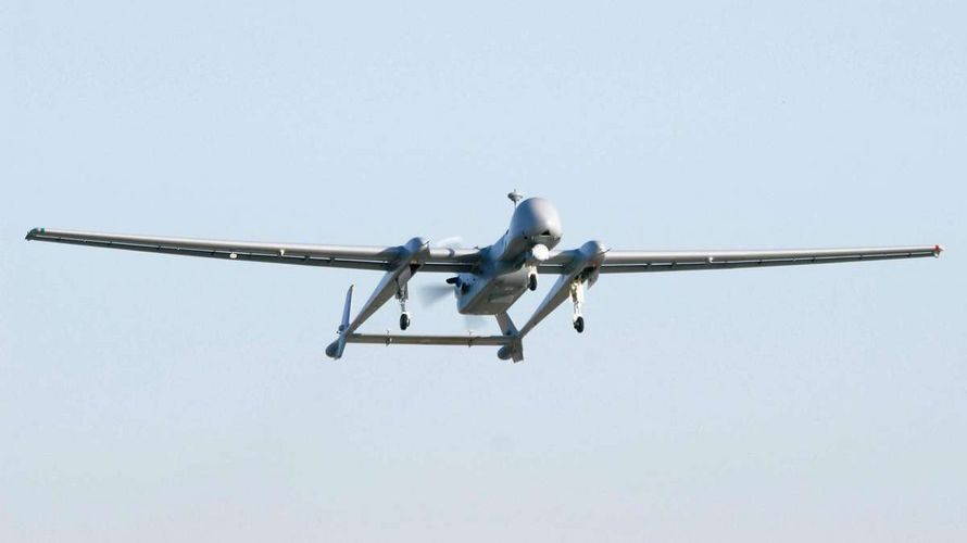 Die Drohne Heron TP fliegt bereits für die Luftwaffe, bislang allerdings ohne Bewaffnung. Foto: Airbus