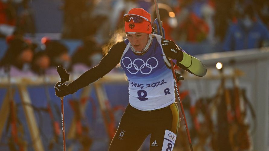 Stark in der Loipe, treffsicher am Schießstand: Nadine Hermann sicherte sich beim Biathlon die Goldmedaille. Foto: Bundeswehr/Twitter