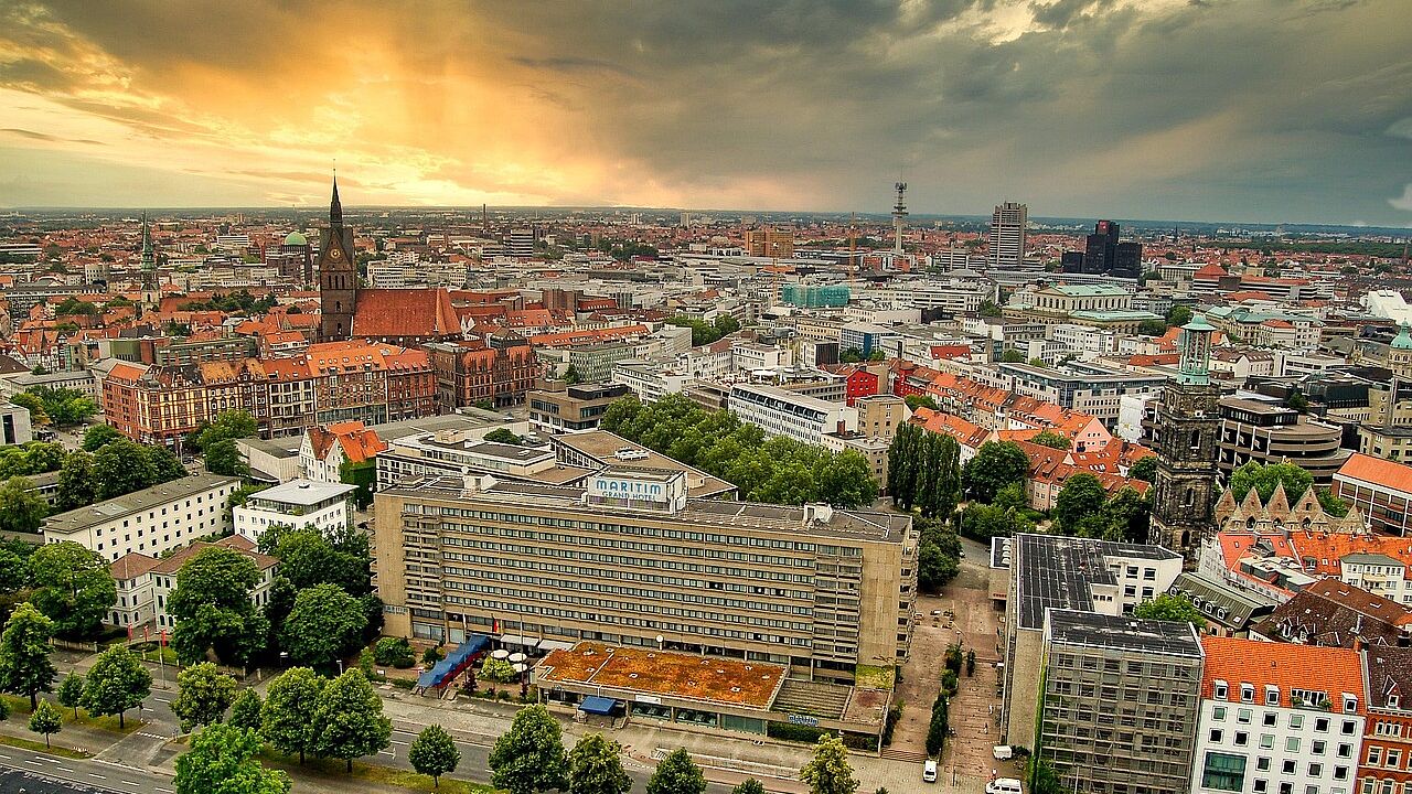 Blick über Hannover: Vor kurzem lud der Vorstand der ERH-Kameradschaft Region Hannover ein, um über die Zukunft der Kameradschaft zu diskutieren. (Symbolfoto) Foto: pixabay