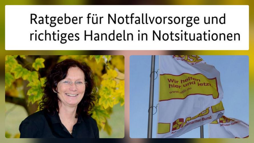 Sylvia Rohrhirsch vom ASB Neu-Ulm informierte Mitglieder der Kameradschaft ERH Ulm/Neu-Ulm über die Bedeutung der Selbsthilfe bei Katastrophen. Foto: ja