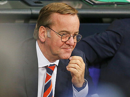 Darf sich über einen Wehretat in Rekordhöhe freuen: Verteidigungsminister Boris Pistorius. Foto: picture alliance/dts-Agentur