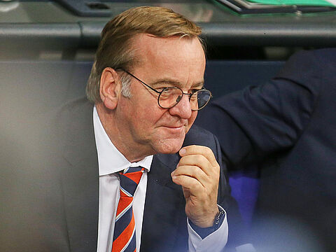 Darf sich über einen Wehretat in Rekordhöhe freuen: Verteidigungsminister Boris Pistorius. Foto: picture alliance/dts-Agentur