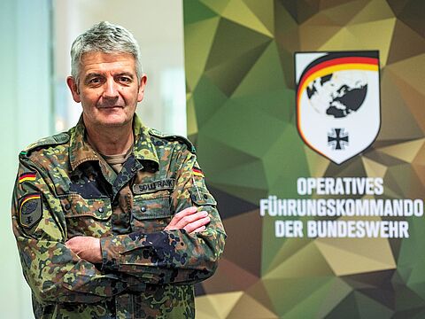 Generalleutnant Alexander Sollfrank ist  Befehlshaber des Operativen Führungskommandos. Foto: Picture Alliance