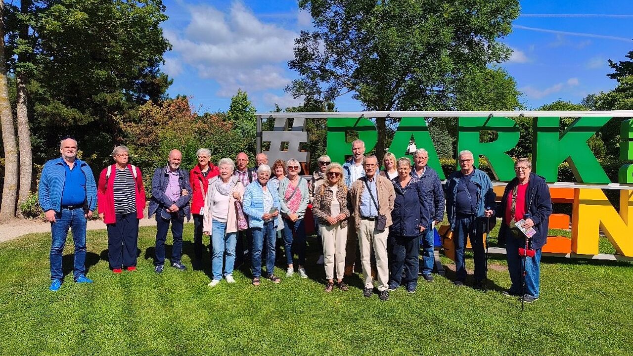 Der Park der Gärten war eine Reise wert. Foto: DBwV