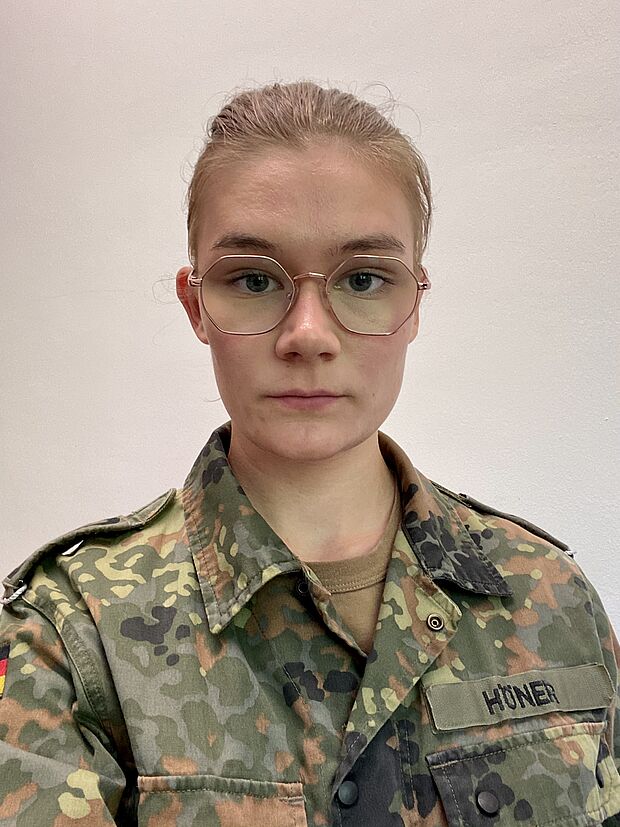 Oberfähnrich Nicole Höner. Foto: privat