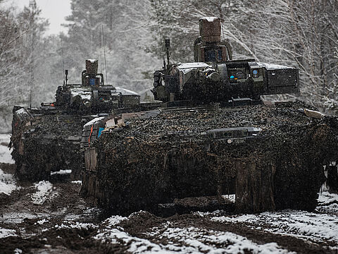 Als Ersatz für den Schützenpanzer Marder wartet das Heer auf ein zweites Los des Pumas. Foto: Bundeswehr/Maximilian Schulz