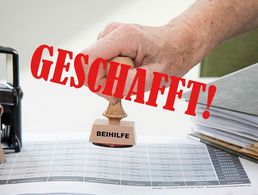 Mehr als 62.800 Unterschriften sind für die Petition zum Thema Beihilfebearbeitungszeiten zusammengekommen - ein Riesenerfolg! Foto: DBwV/Scheurer