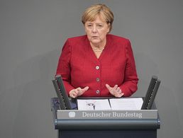 Bundeskanzlerin Angela Merkel sprach von "furchtbaren" und "bitteren " Entwicklungen in Afghanistan. Foto: picture alliance/dpa | Michael Kappeler