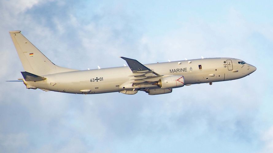 Seefernaufklärungsflugzeug P-8A Poseidon im Flug. Foto: Boeing