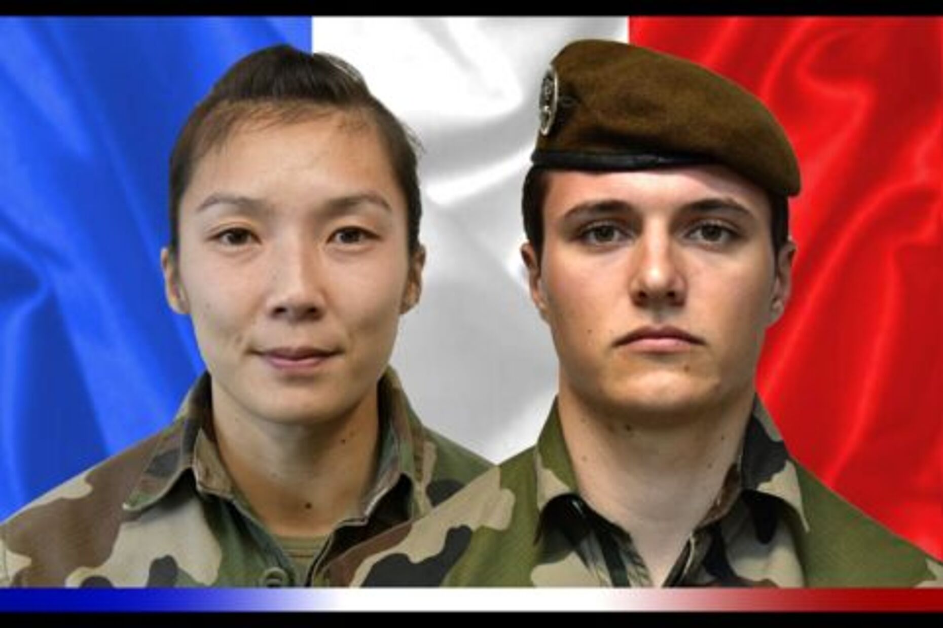 Mit Sergent Yvonne Huynh fiel erstmals eine Soldatin der französischen Armee im Einsatz in Mali. Dem Anschlag fiel auch Korporal Loïc Risser zum Opfer. Foto: Armée de Terre