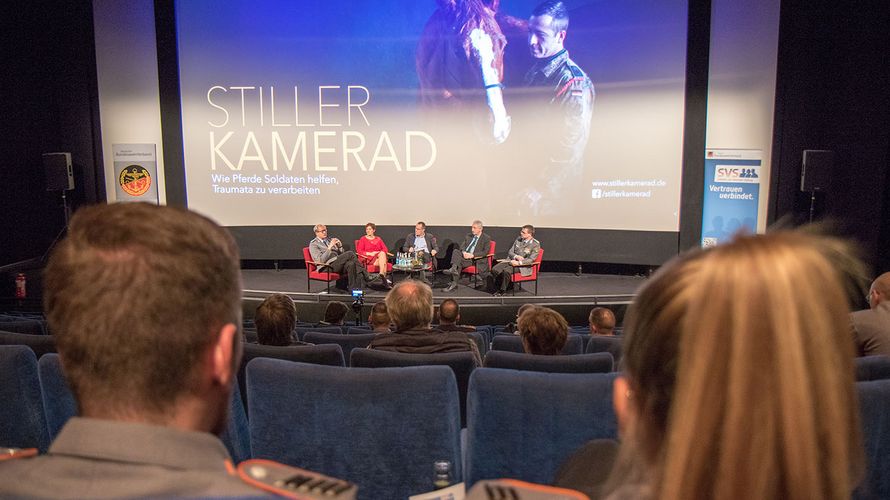 Filmvorführung „Stiller Kamerad“ mit anschließender Podiumsdiskussion Foto: DBwV/Hepner