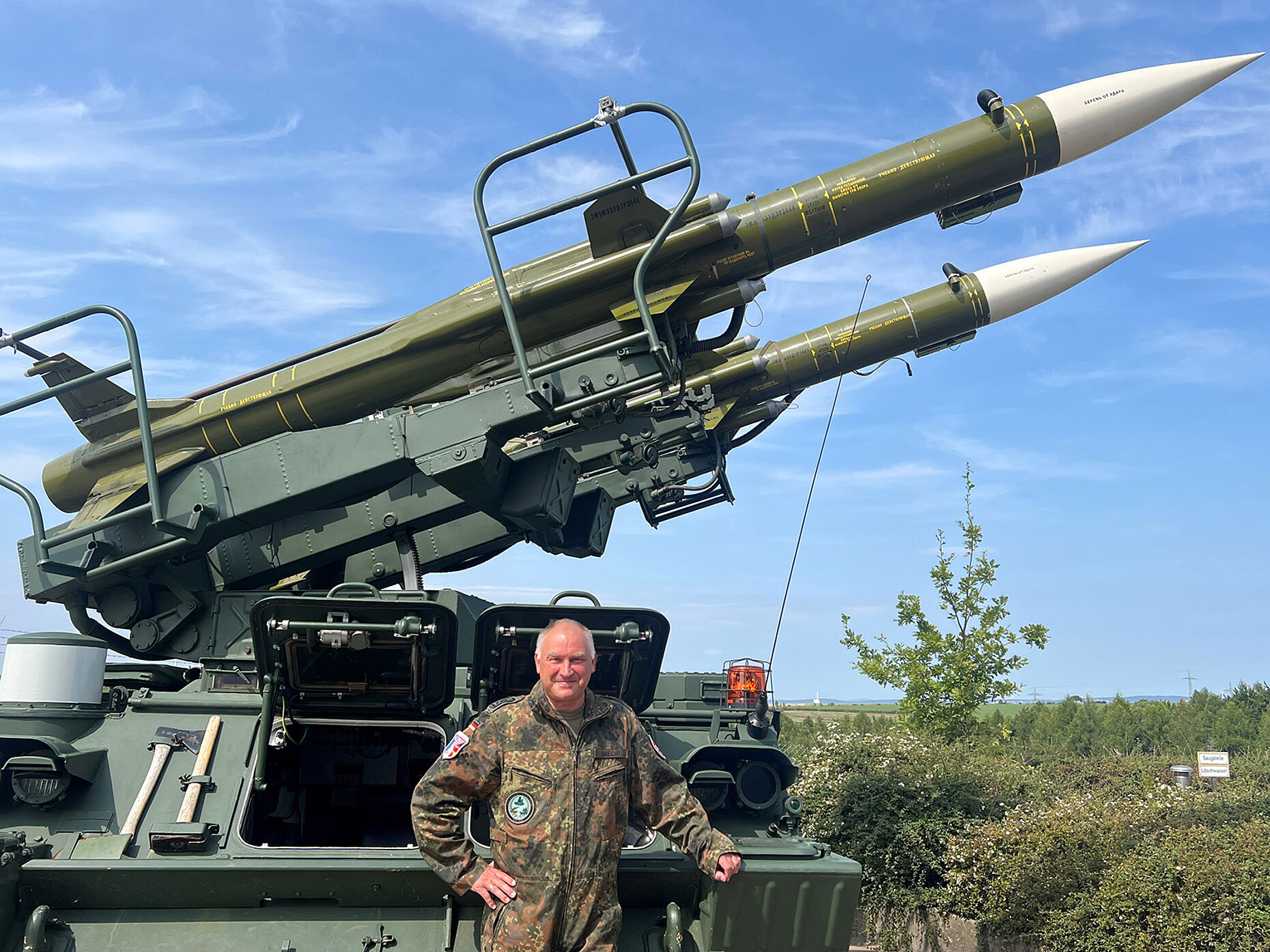 Stabsfeldwebel Holger Brecht ist einer der dienstältesten Soldaten bei POLYGONE. Foto: DBwV/Hülya Süzen