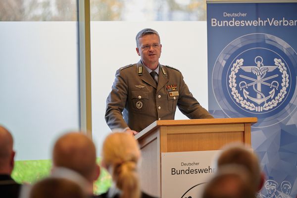 Bundesvorsitzender Oberst André Wüstner sieht die Politik bei der Sicherheitsvorsorge gefordert. Foto: Ingo Kaminsky