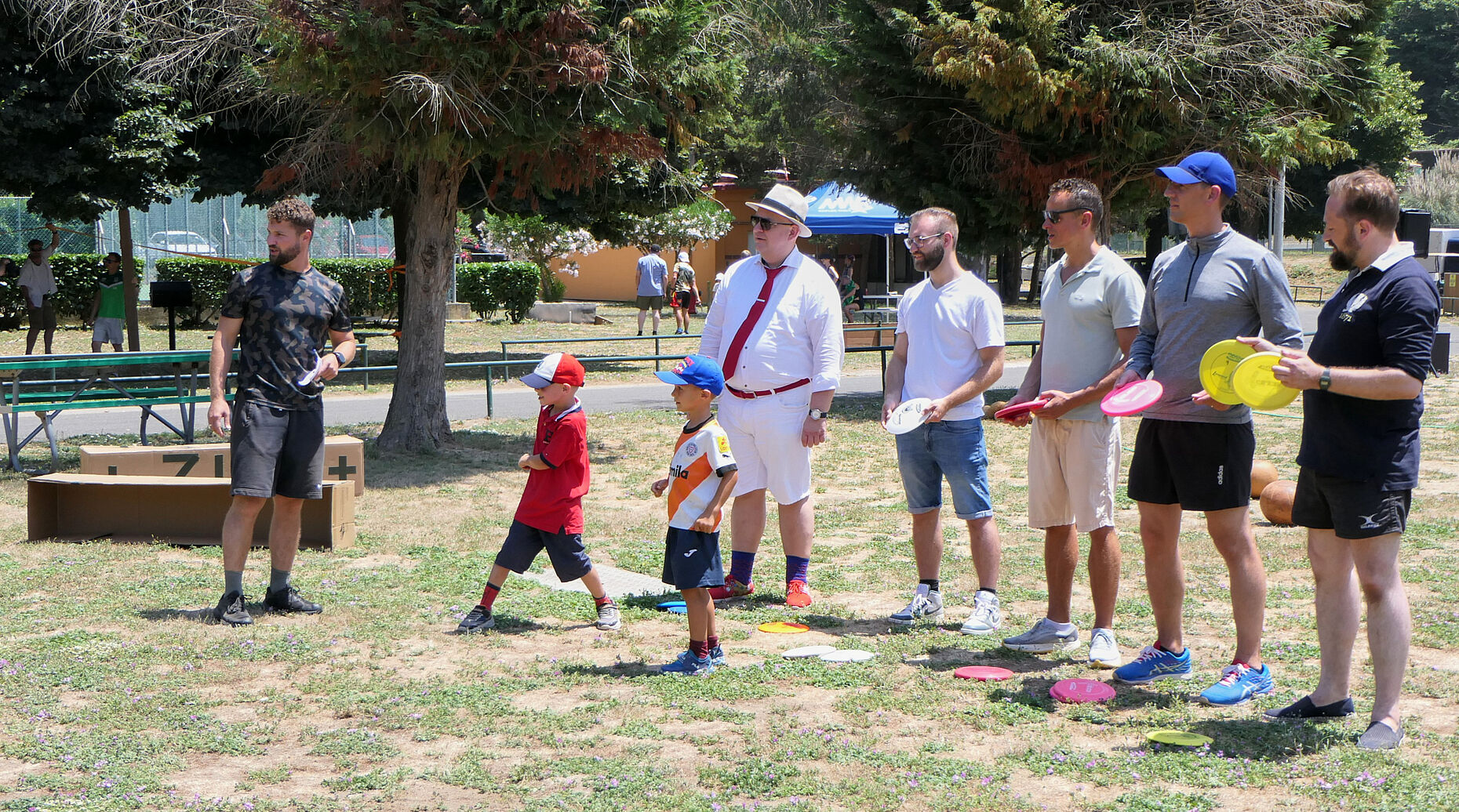 Viel Spaß hatten die kleinen Gäste u.a. beim Frisbeegolf. Foto: Torsten Gottlieb