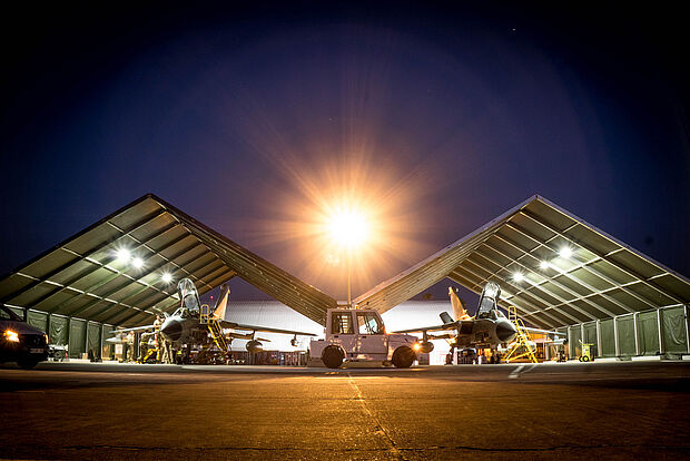 An der Basis in Incirlik muss dringend gebaut werden Foto: Bundeswehr