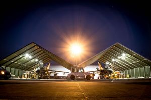 An der Basis in Incirlik muss dringend gebaut werden Foto: Bundeswehr